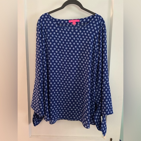 Lilly Pulitzer Tops - Lilly Pulitzer for top tie sleeve